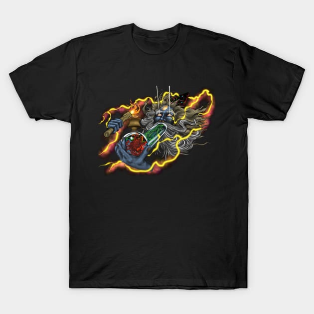 The WIZARD T-Shirt by DeclanTIGERIllustration